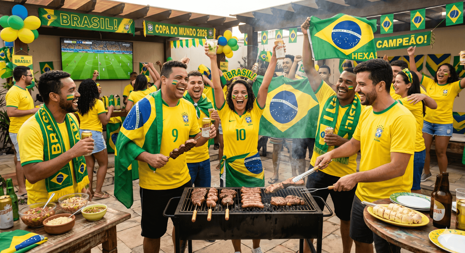 Carne bovina do churrasco, cerveja e até pipoca têm alta de preços