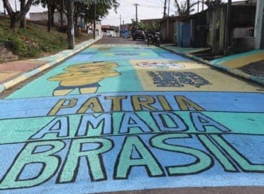 Jacareí autoriza pintura de ruas e decoração para a Copa do Mundo 2026