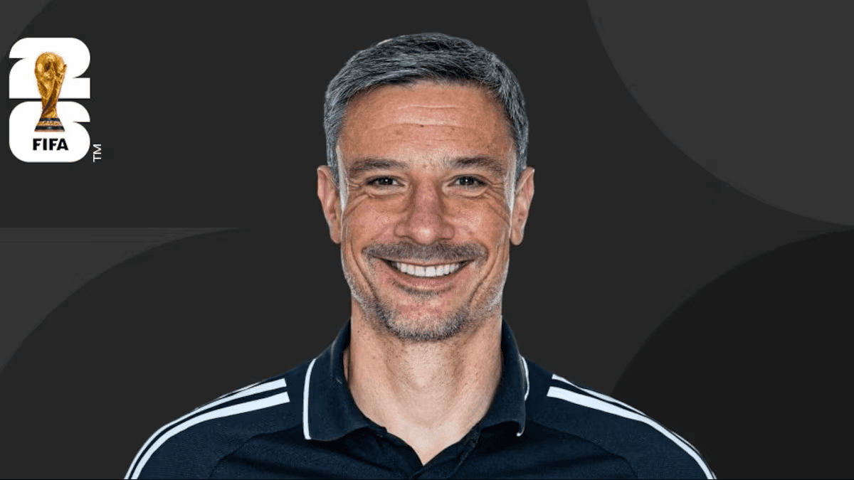 Slavko Vincic, árbitro de Brasil x Marrocos