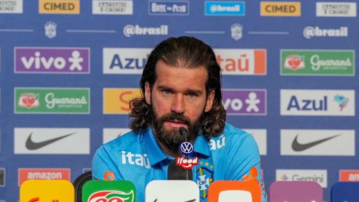 Alisson, goleiro da Seleção Brasileira