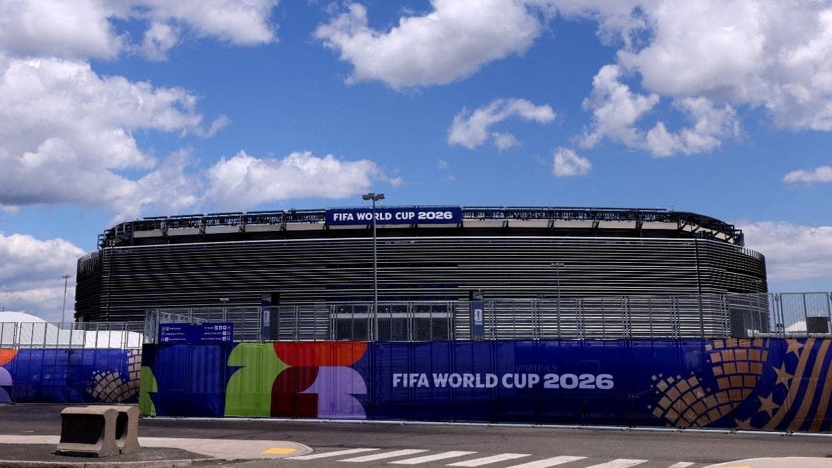 Estádio de Nova Jersey, palco da estreia do Brasil na Copa de 2026