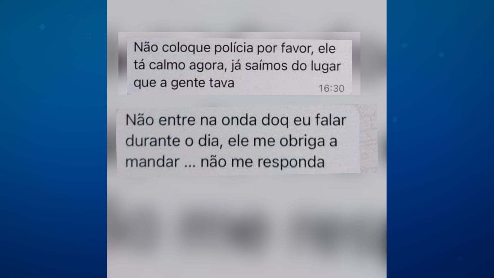 Segundo a PCPR, o casal estava separado há cerca de 40 dias.