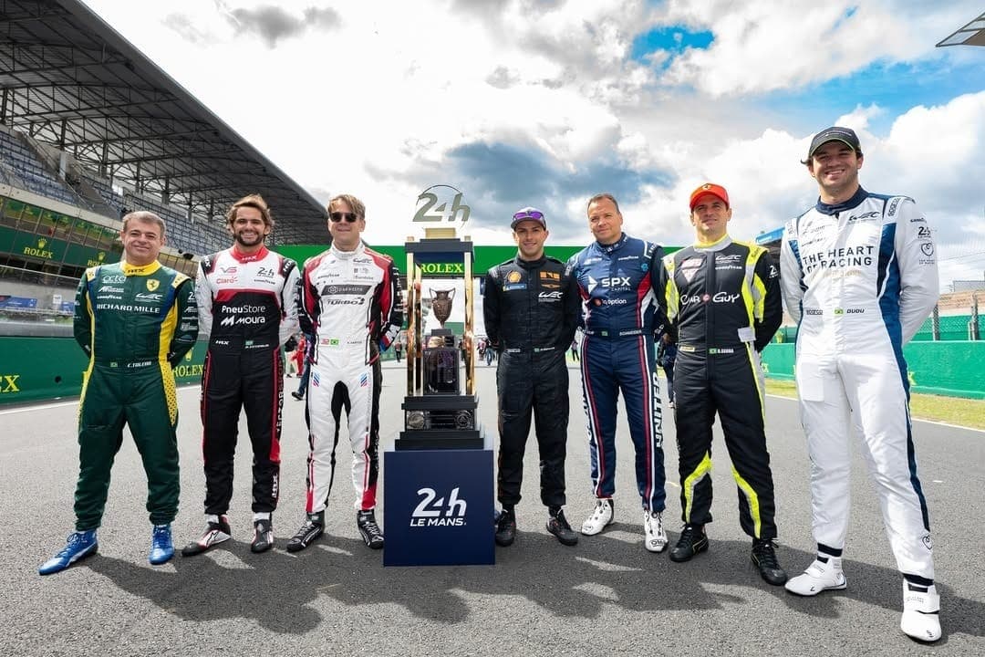 Conheça os brasileiros na edição de 2026 das 24 Horas de Le Mans