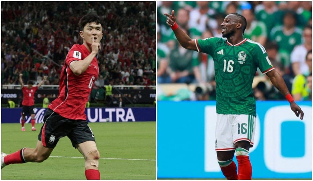 Coreia do Sul e México se enfrentam na próxima semana; vencedor avança de fase