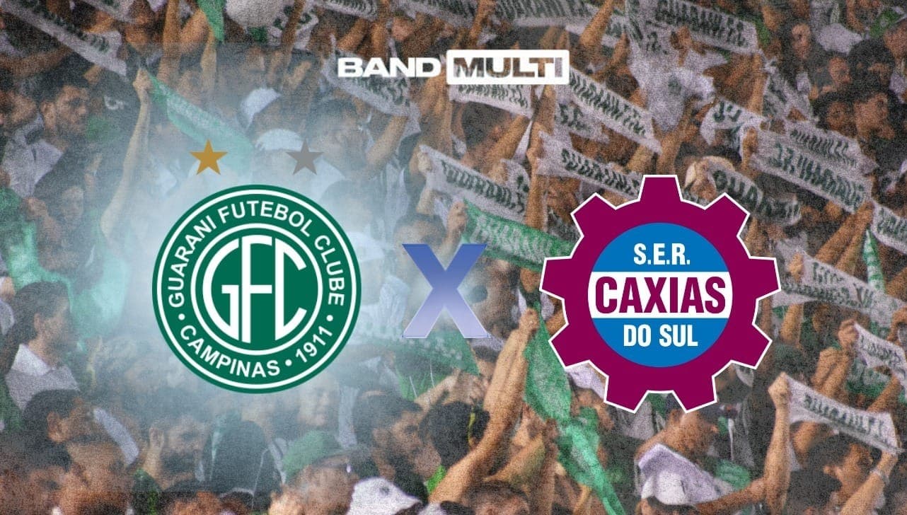 Guarani recebe Caxias nesse sábado (13), às 11h