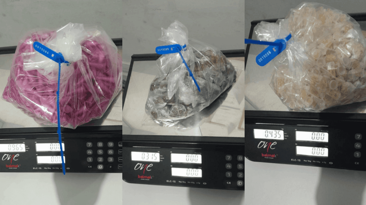 Homem é preso com porções de drogas após perseguição da PM em Caçapava