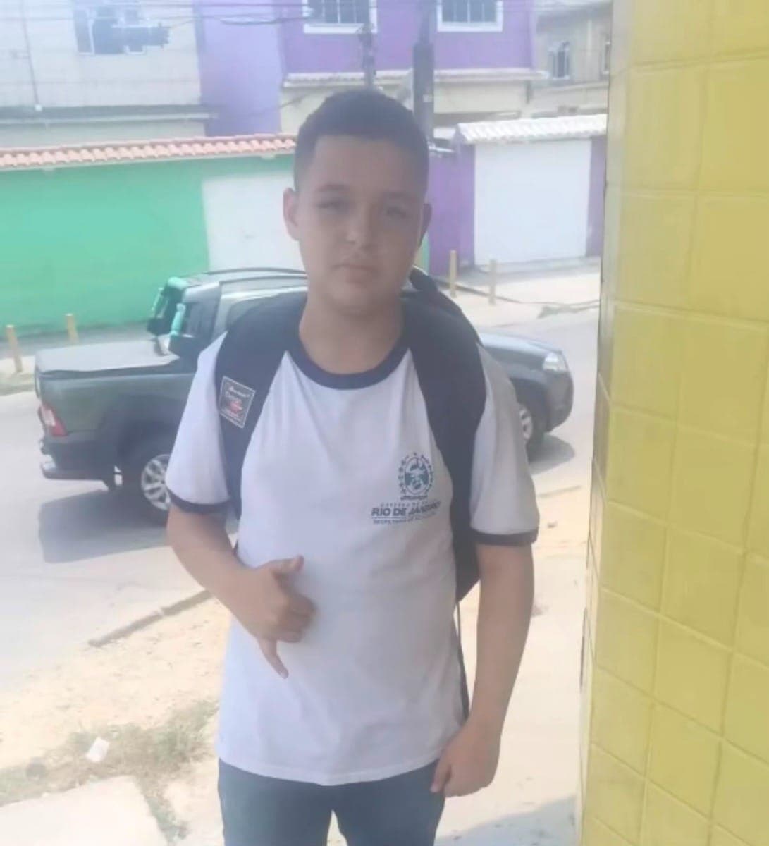 Menino tinha chumbinho no organismo