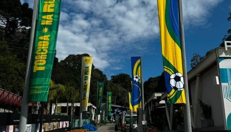 Rua da Música terá um espaço para os torcedores