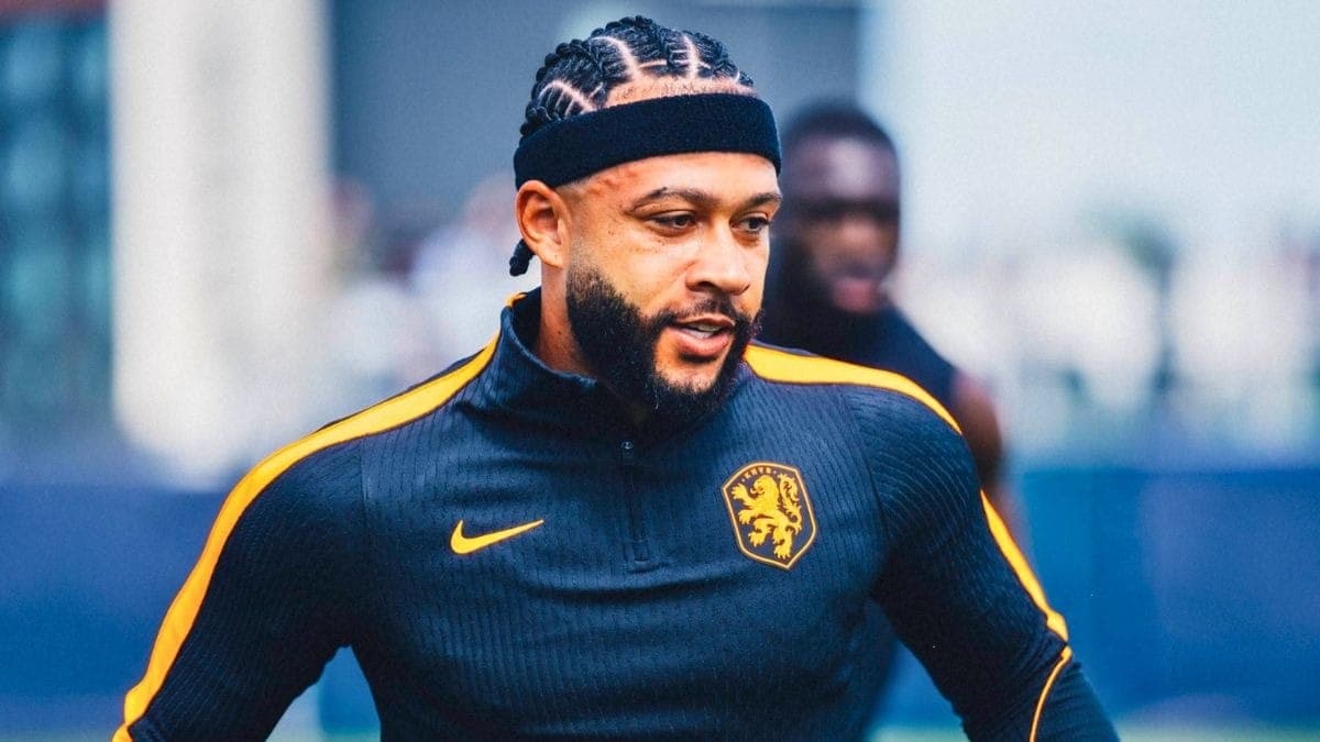 Memphis Depay, atacante da Holanda e do Corinthians