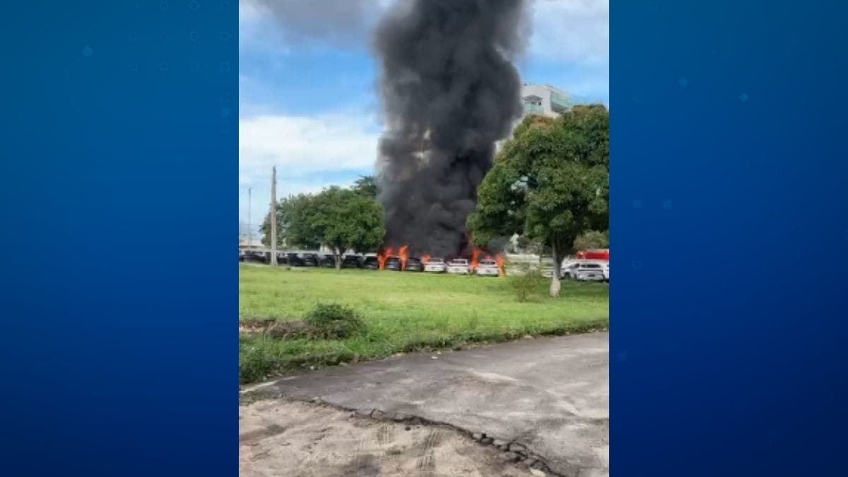 Helicópteros caem no Rio de Janeiro