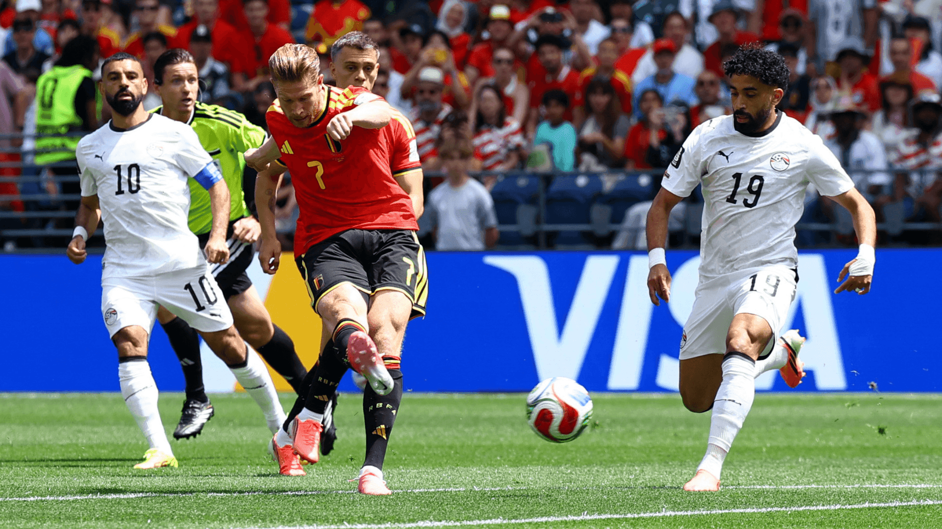 De Bruyne e Salah, os capitães de Egito e Bélgica