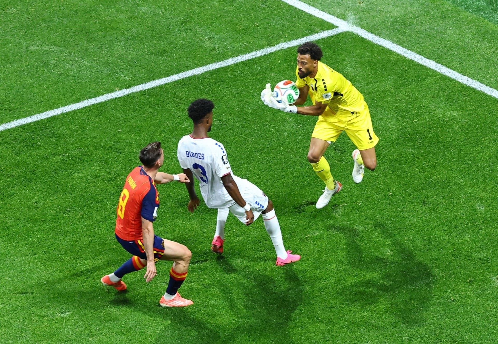Espanha x Cabo Verde na Copa do Mundo
