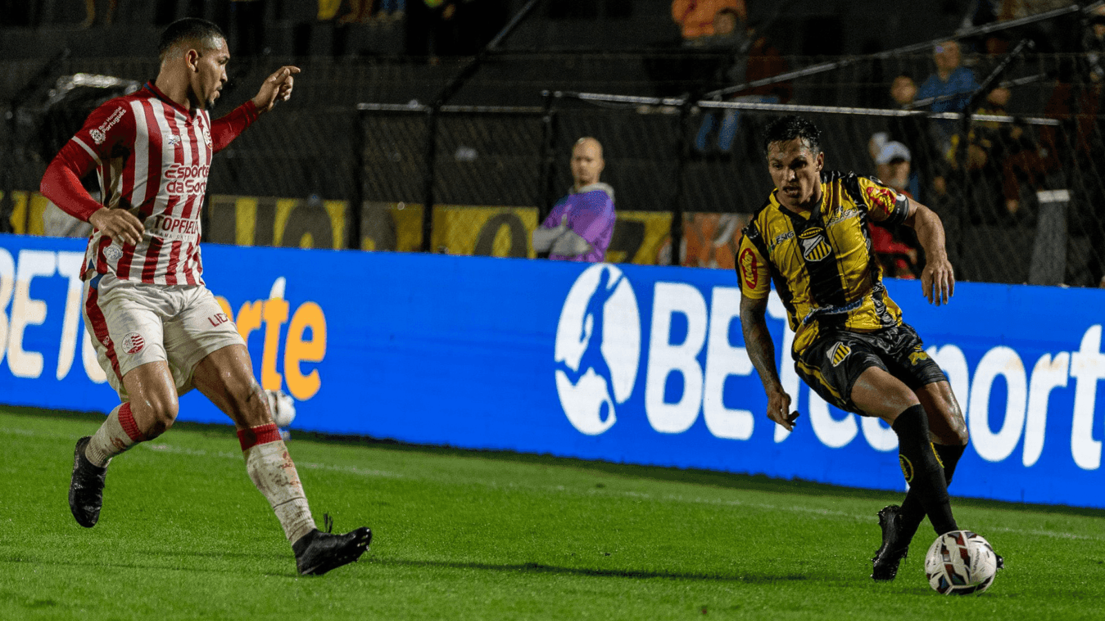 O Tigre ficou no 2 a 2 com os pernambucanos no Jorjão