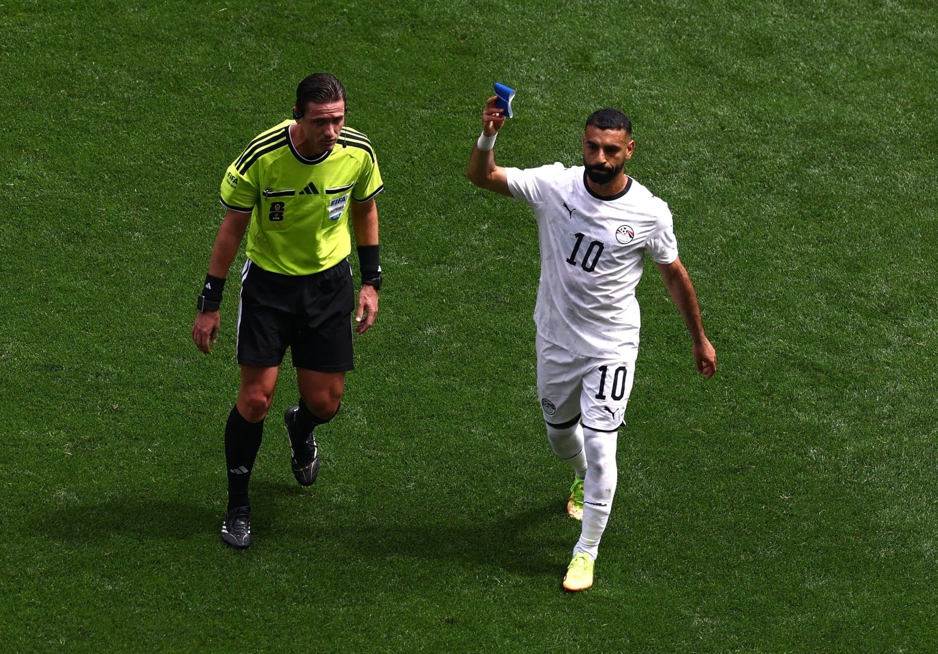 Ramon Abatti Abel durante a partide entre Bélgica x Egito