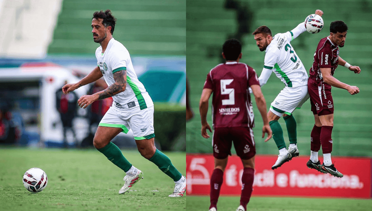 Willian Farias e Maurício Antônio estão suspensos pelo terceiro cartão amarelo