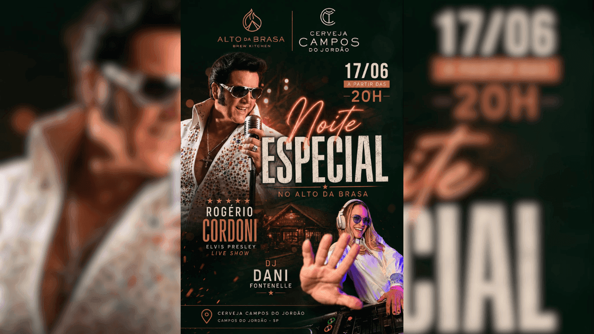 Tributo a Elvis Presley será atração em Campos do Jordão