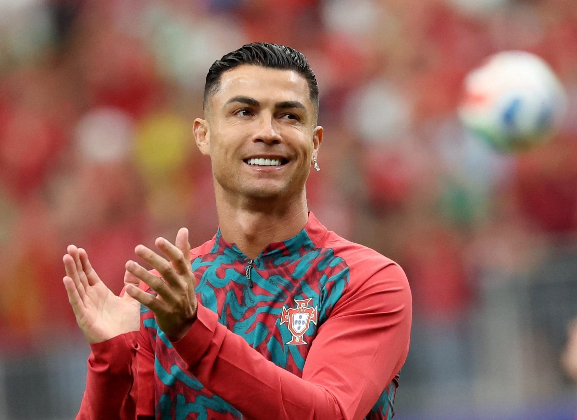 Cristiano Ronaldo, capitão de Portugal