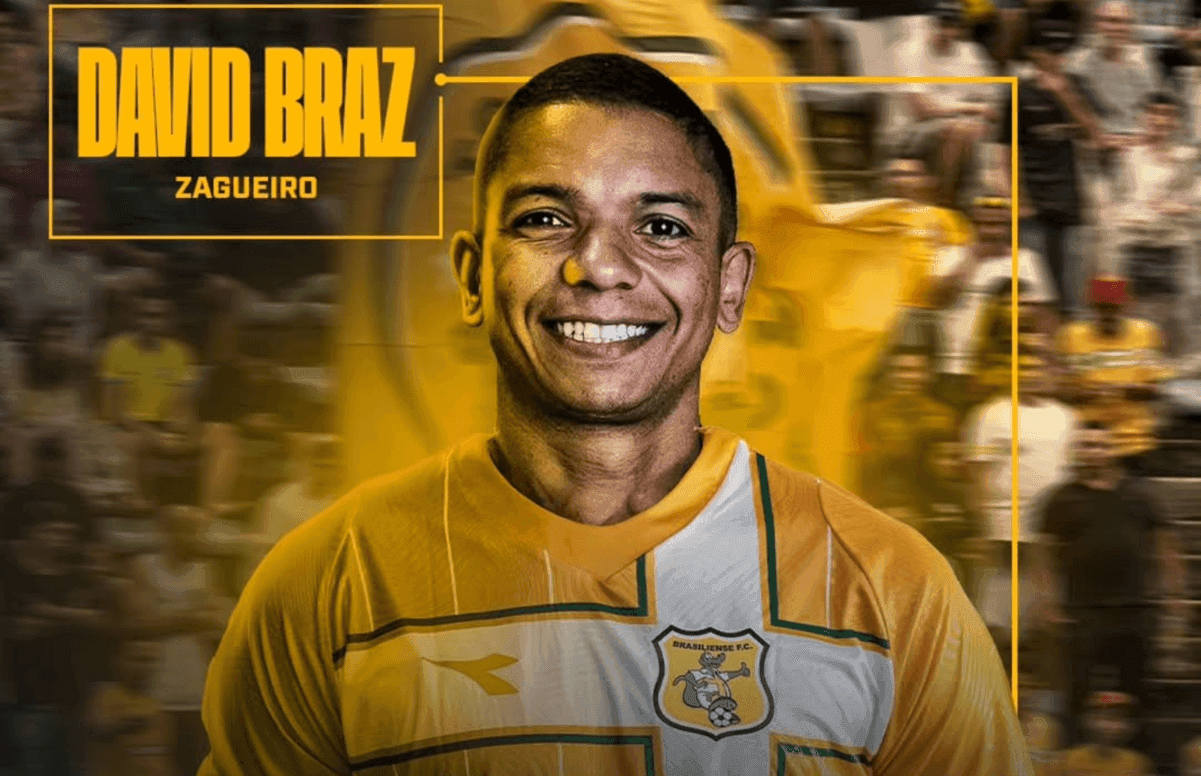 David Braz foi revelado pelo Palmeiras e já passou por Flamengo, Grêmio, Santos e Fluminense