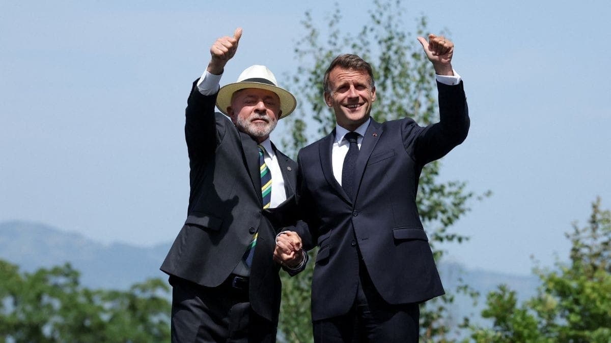 Lula e Macron