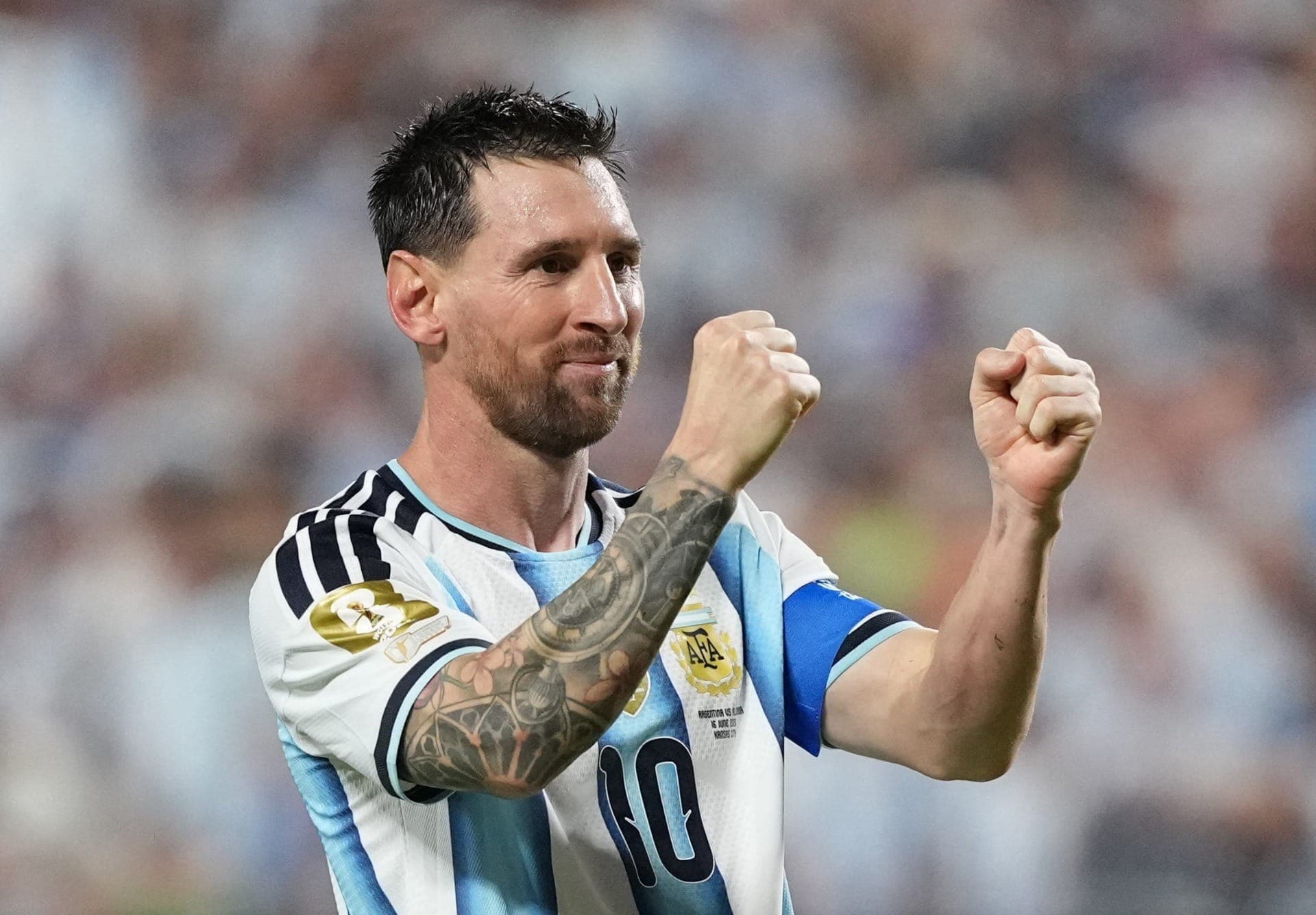 Messi se tornou o maior artilheiro da história das Copas