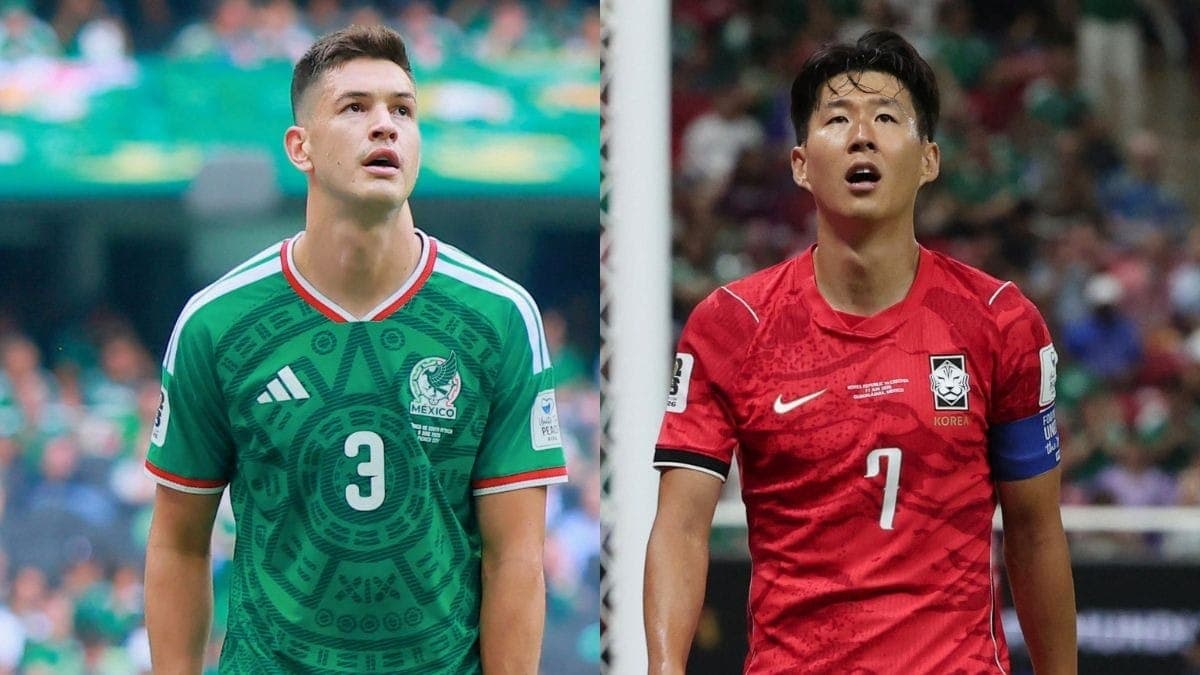 México e Coreia do Sul se enfrentam nesta quinta (18)
