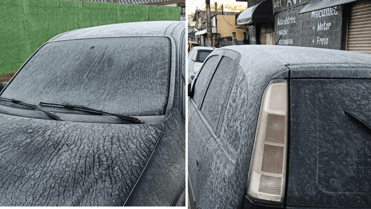 Com os termômetros marcando 4,3°C, Campos do Jordão amanhece com geada