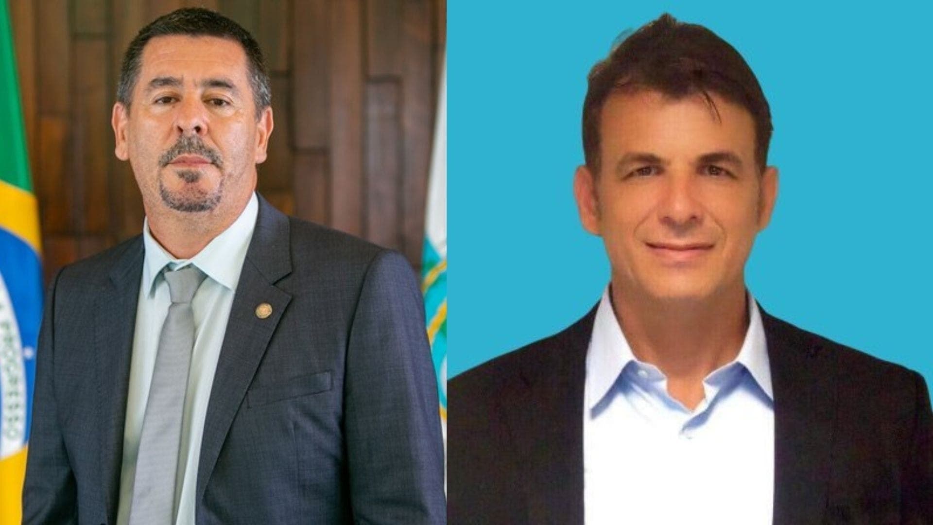 Deputado estadual Val Ceasa e o ex-vereador Ulisses Marins