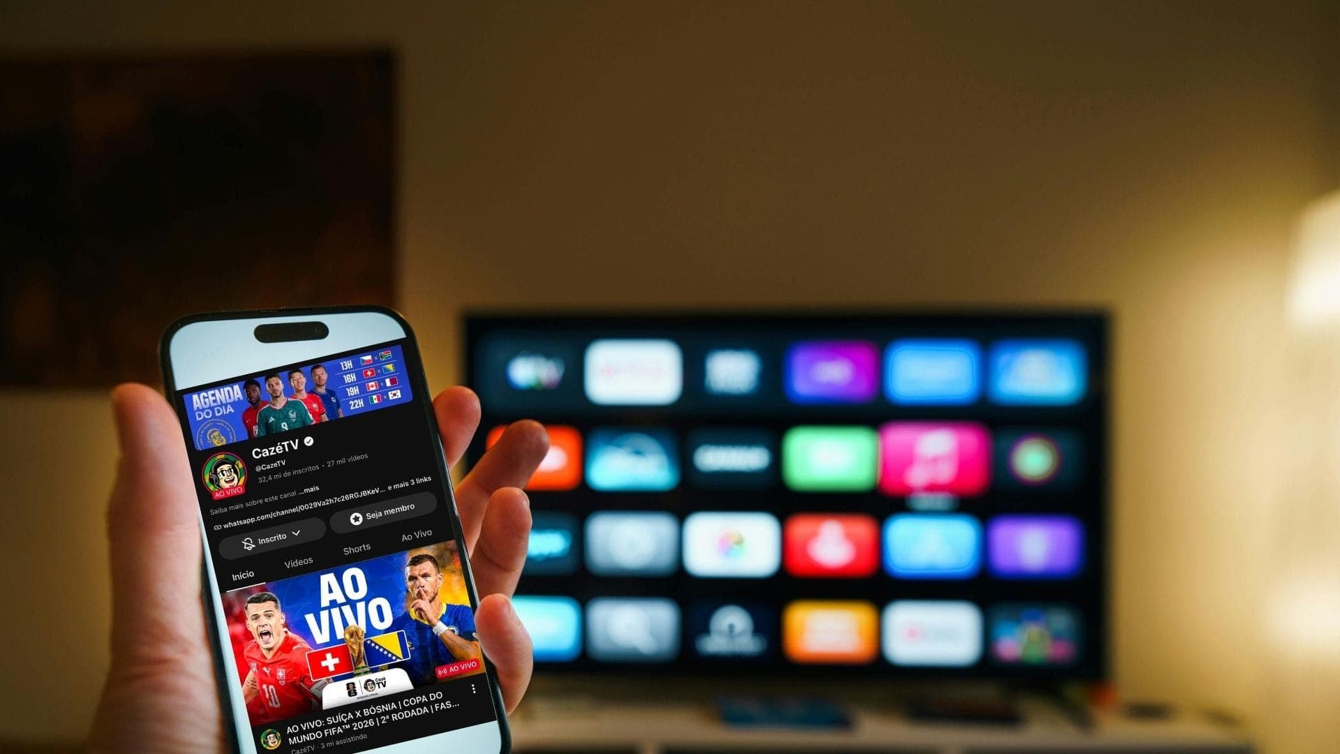 Diferença pode variar de acordo com a internet de casa usuário