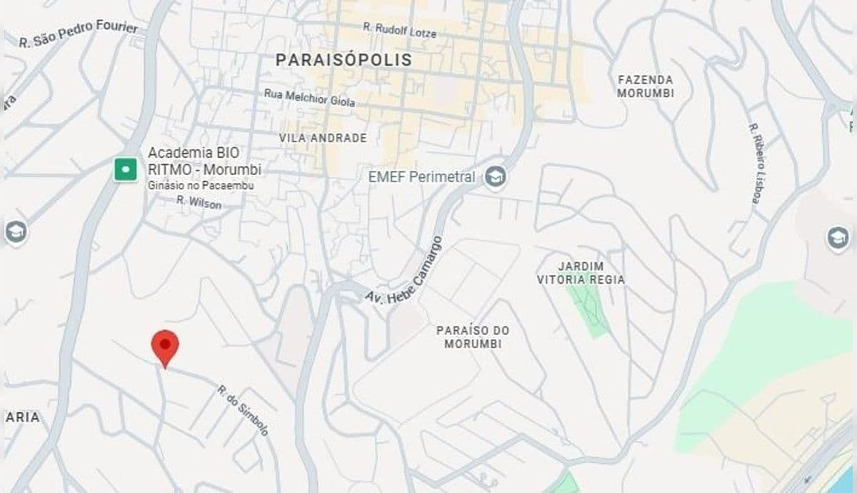 Incêndio em Paraisópolis, na Zona Sul de SP