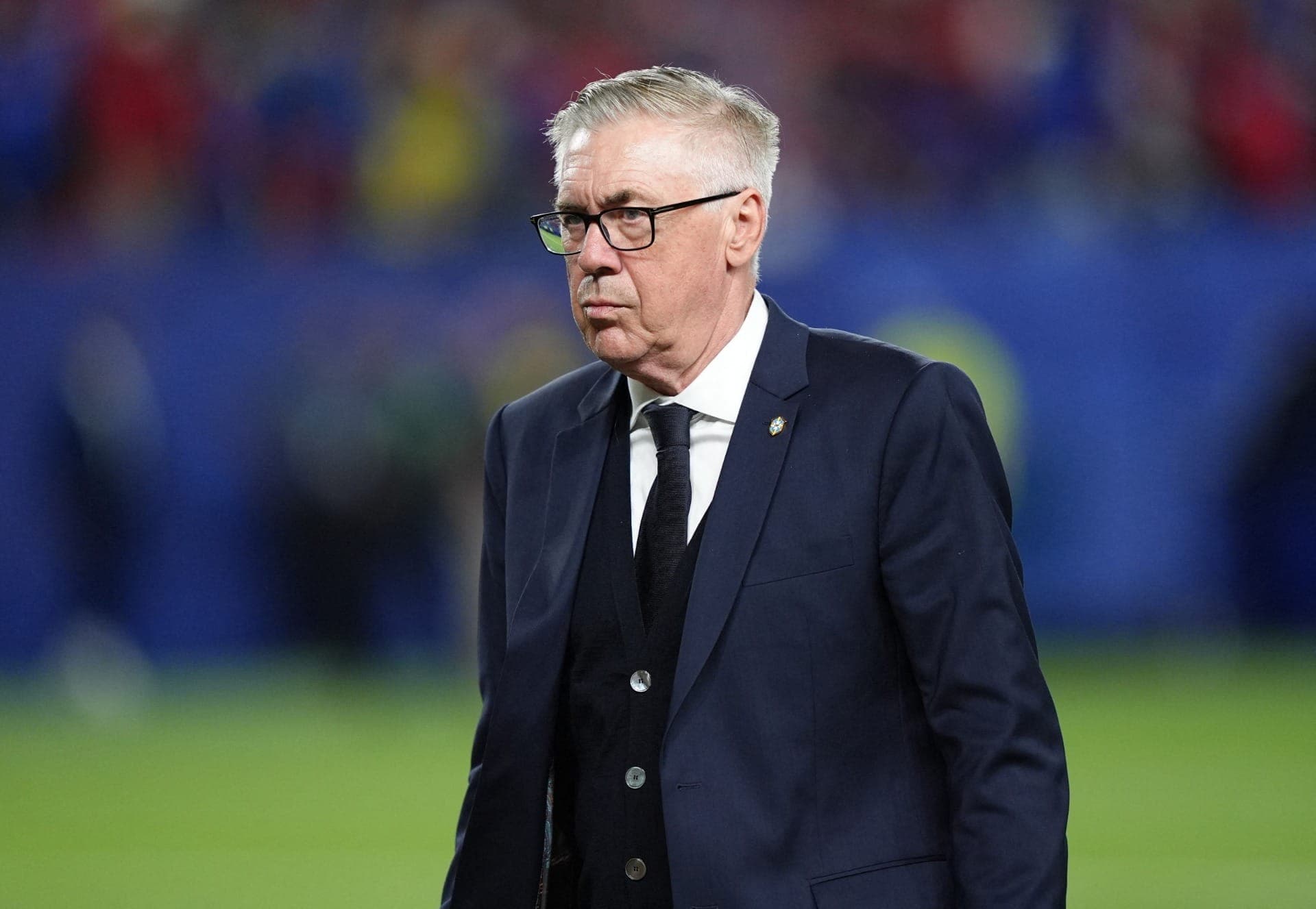 Carlo Ancelotti, técnico da Seleção Brasileira