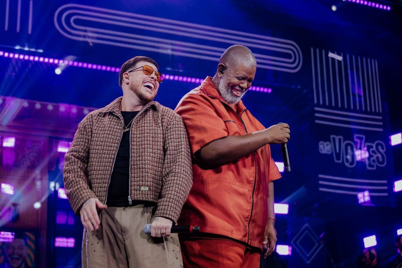 Ferrugem e Péricles na turnê "As Vozes"