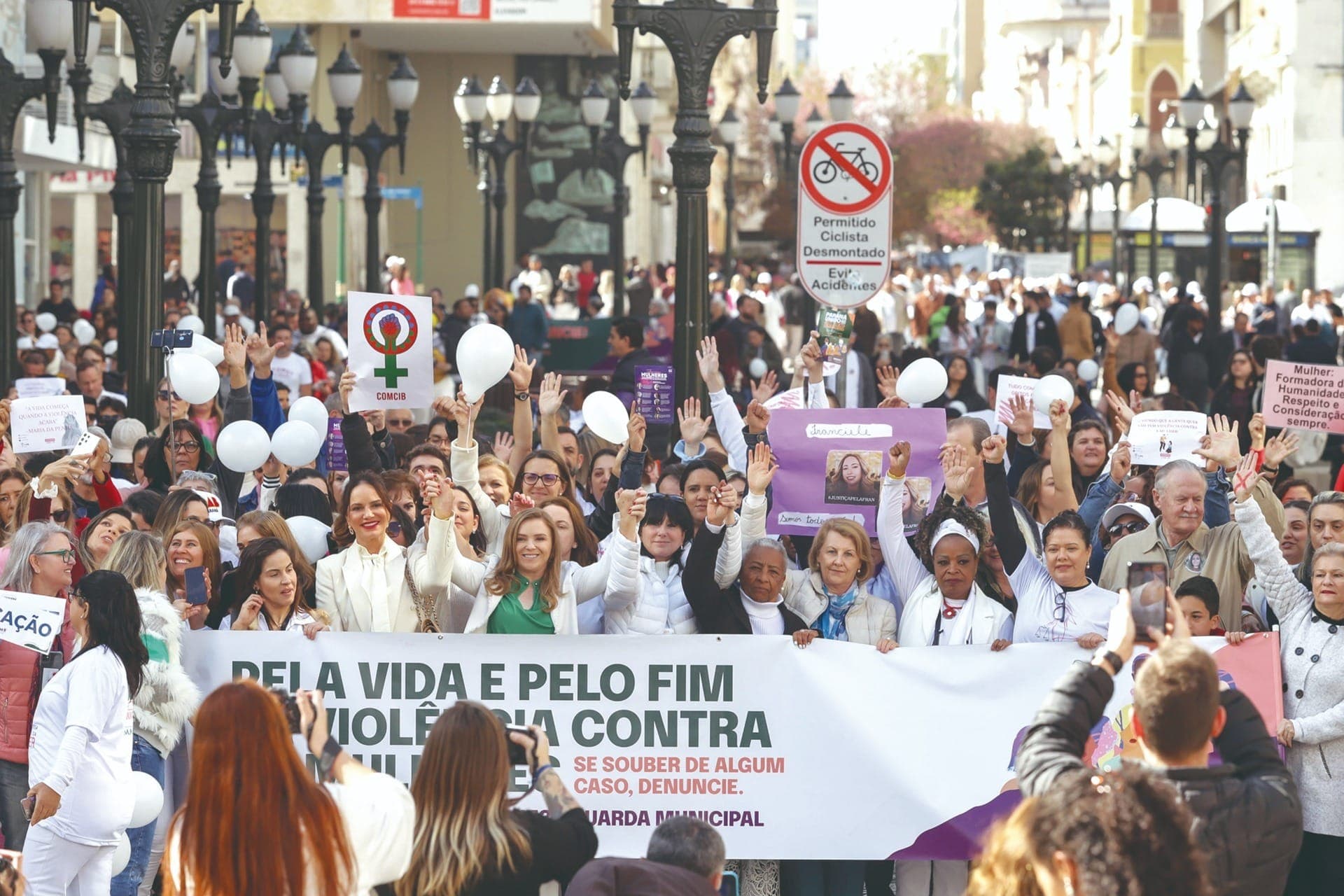 Violência contra a mulher: Estado mobiliza municípios para a 4ª Caminhada do Meio-Dia