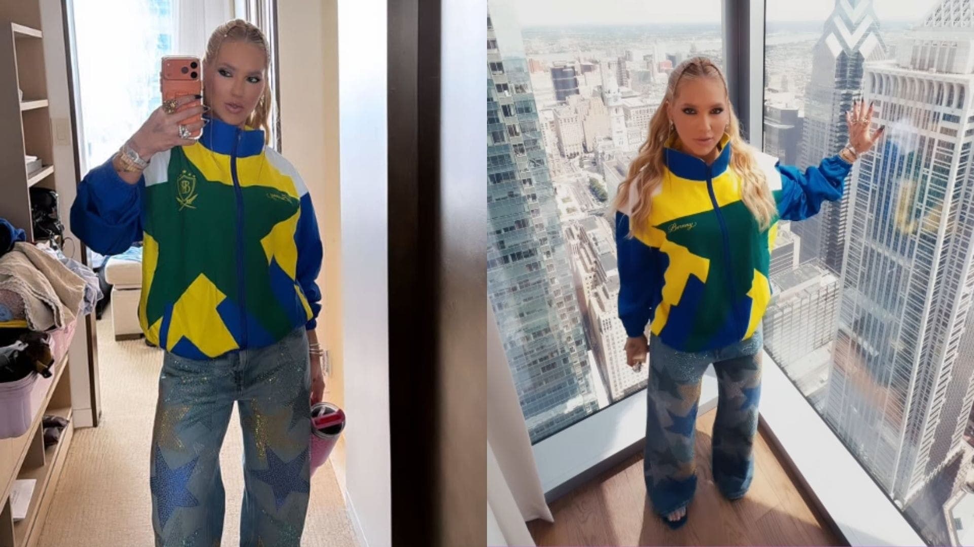 Virginia Fonseca ostenta em look