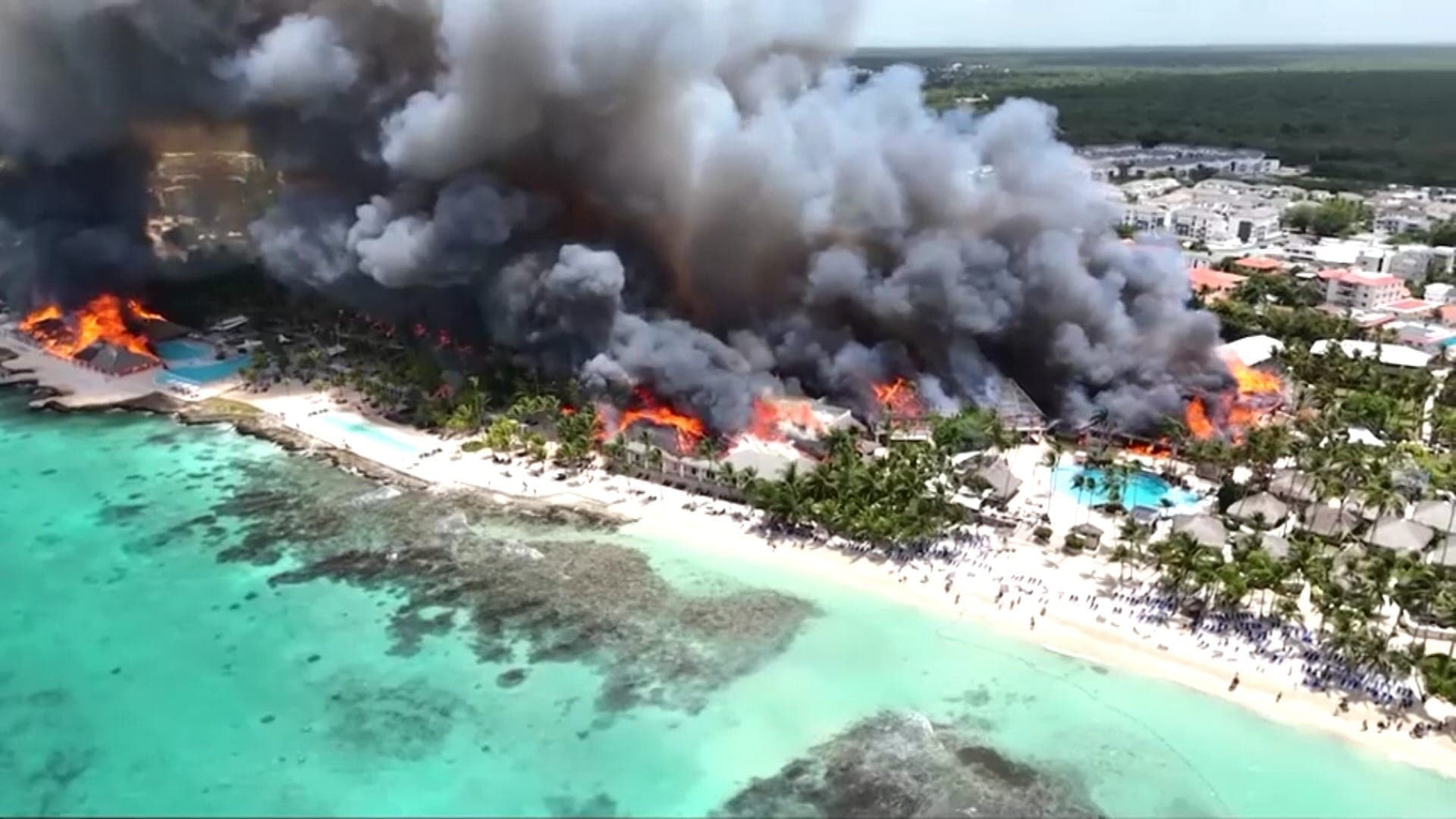 Incêndio em resort à beira-mar deixa um morto na República Dominicana