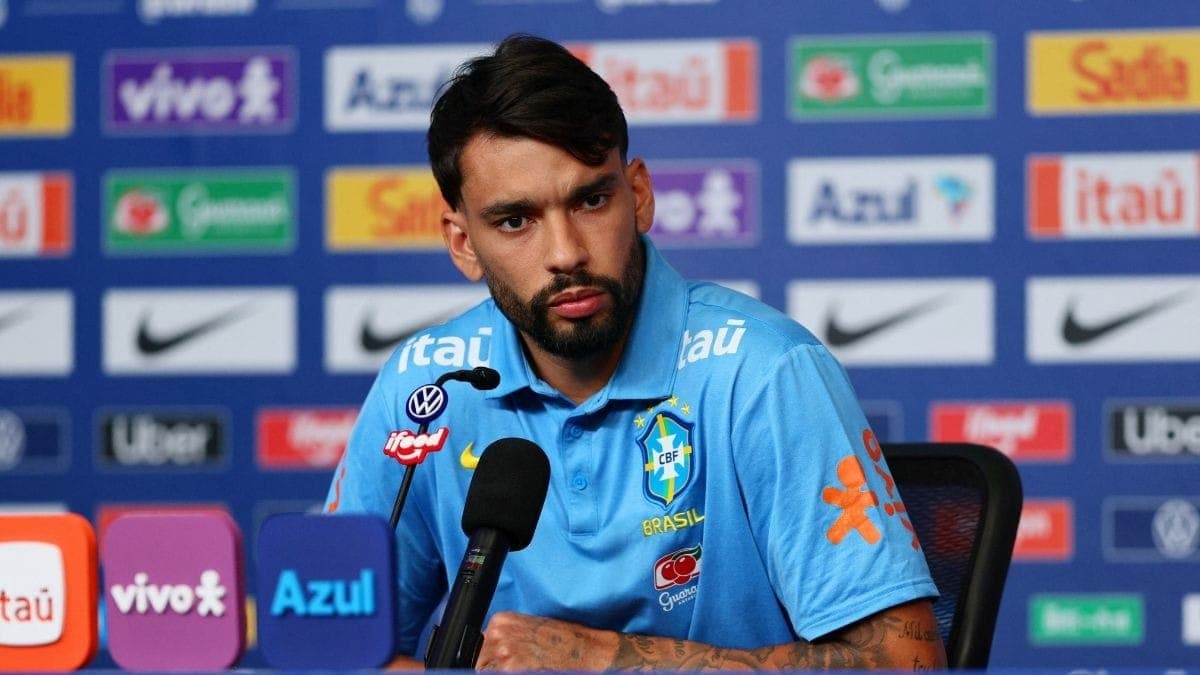 Lucas Paqueta, meia da Seleção Brasileira