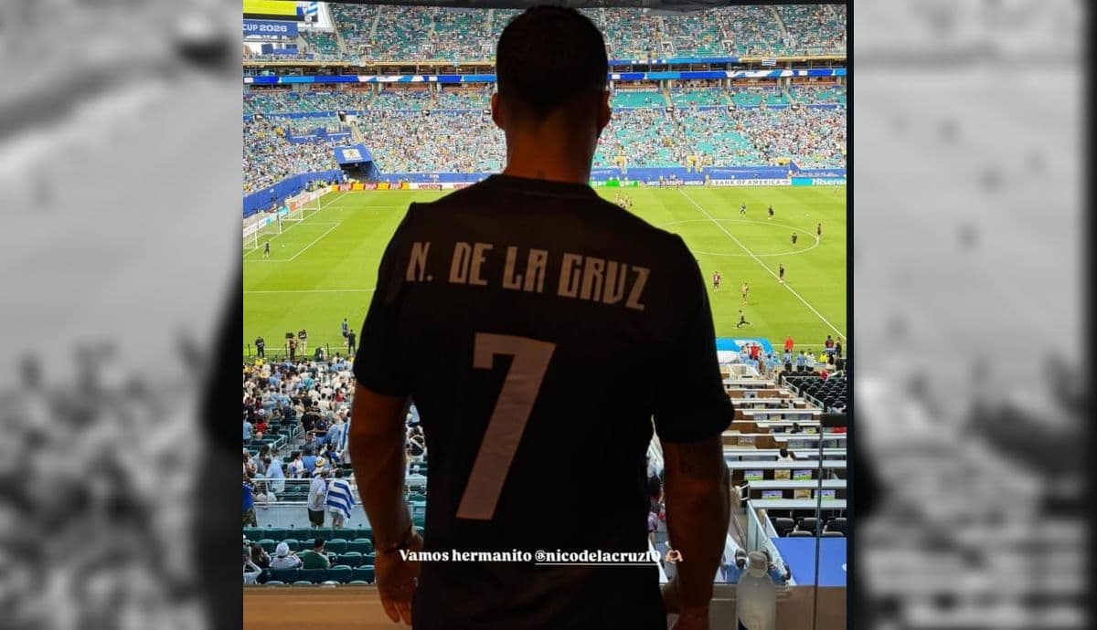 Luis Suárez no jogo Uruguai x Cabo Verde