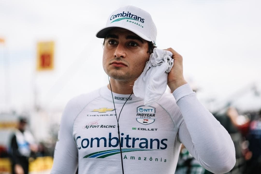 Problema no pit stop tira Caio Collet da disputa pelas primeiras posições em Road America pela Indycar