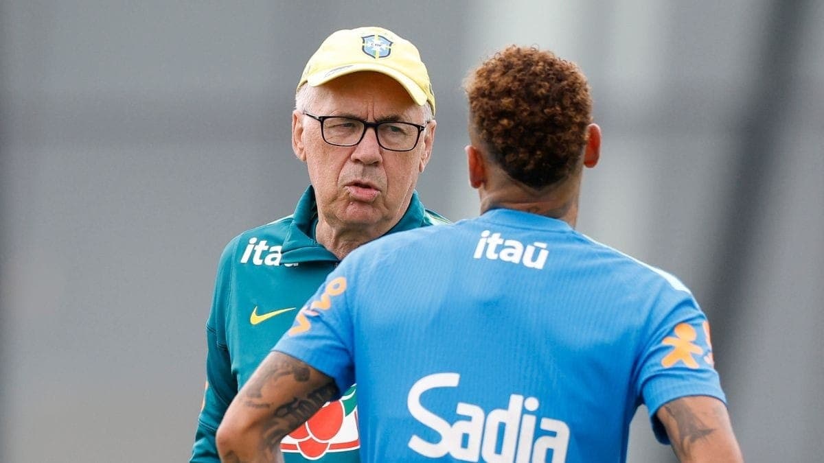 Ancelotti e Neymar