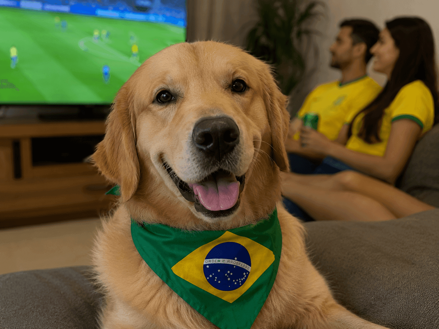 Como proteger os animais dos barulhos durante os jogos do Brasil