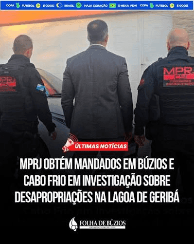 Acusados podem responder por falsidade e corrupção em caso de desapropriação em Búzios