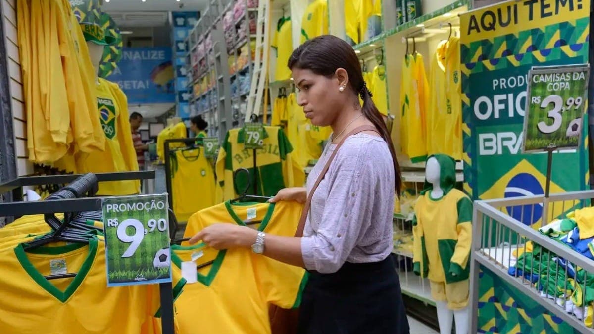 Copa do Mundo ajuda a impulsionar o comércio