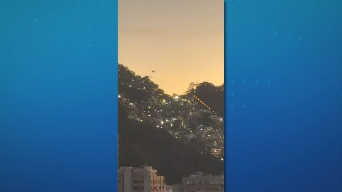 Operação no Morro Santa Marta, no RJ