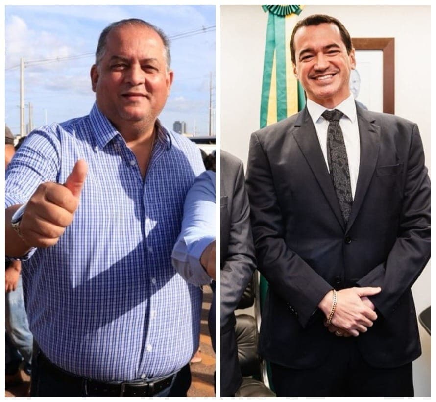 Tocantins: Eduardo Gomes (à esq.) e Alexandre Guimarães (à dir.)