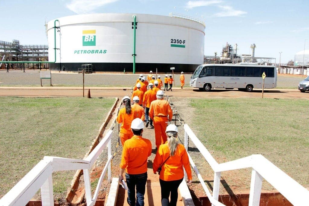 Fábrica de fertilizantes da Petrobras em Três Lagoas