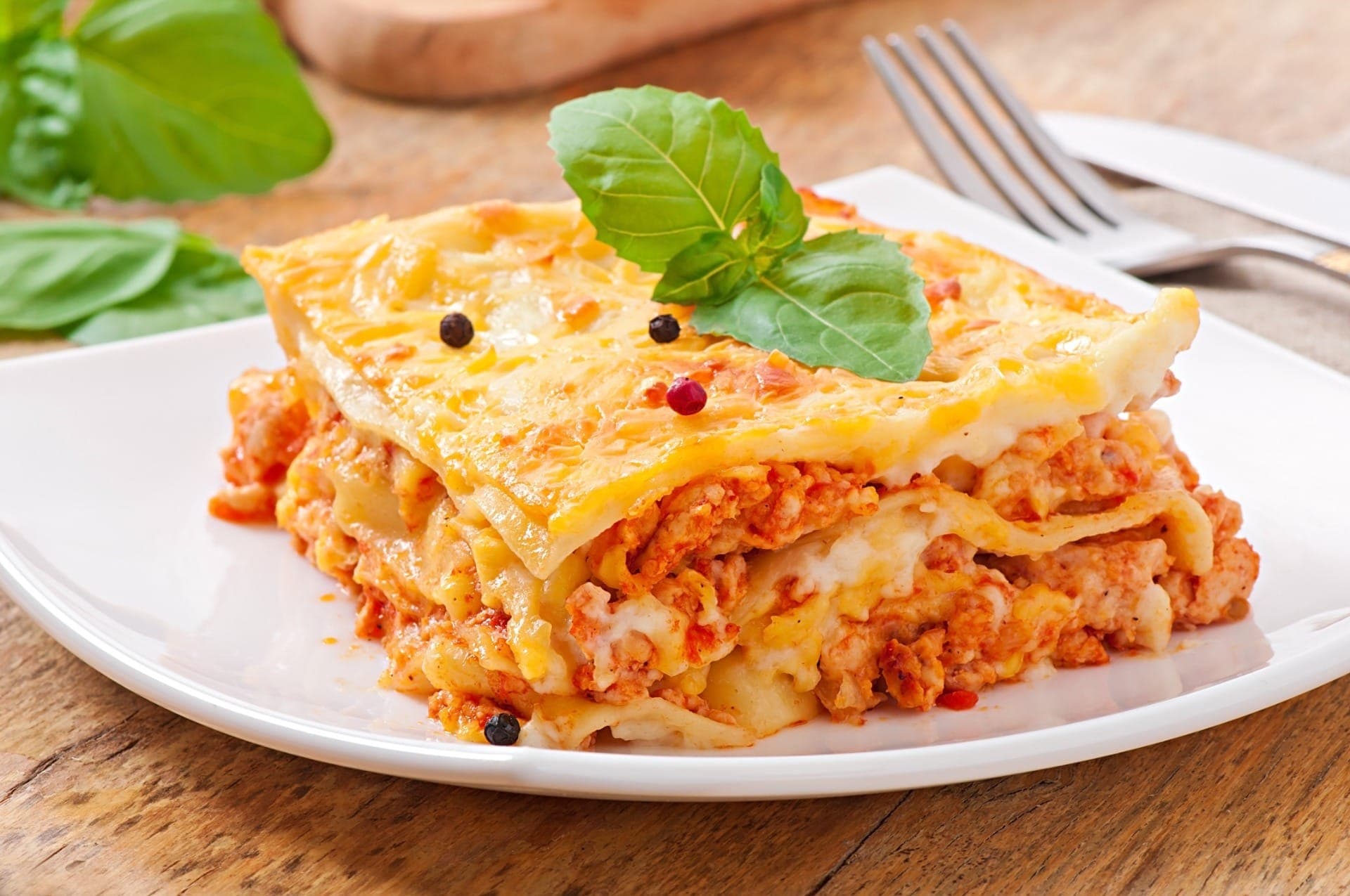 Lasanha de frango