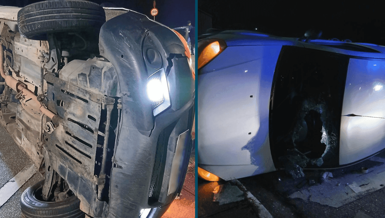 Carro e motorista foram liberados