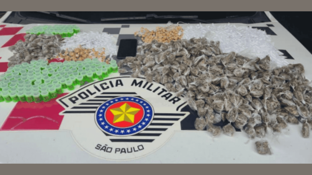 Operação prende criminosos e apreende 4kg de drogas em Pindamonhangaba