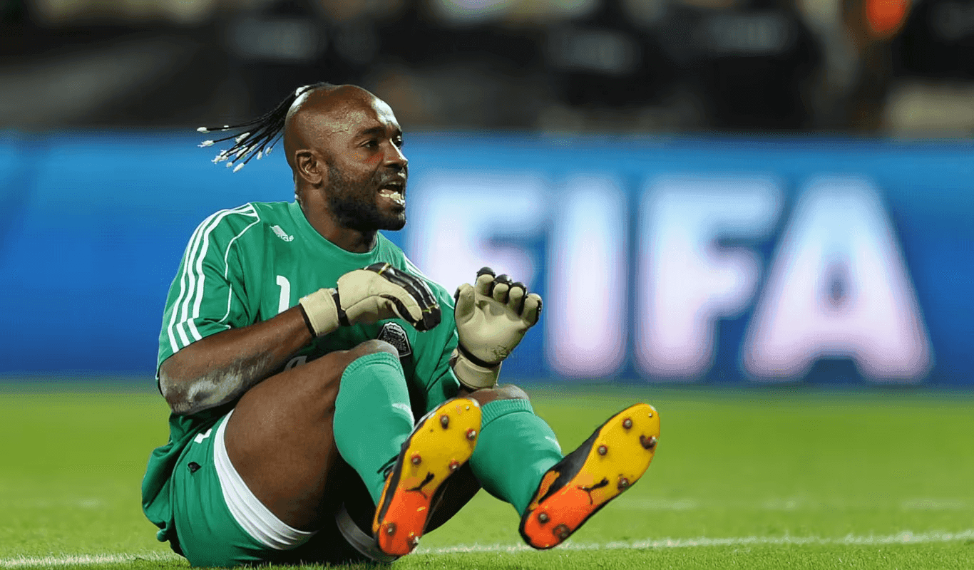 Robert Kidiaba quando jogava no Mazembe