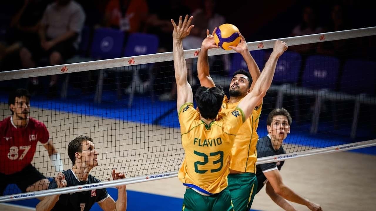Brasil conseguiu se recuperar na LIga das Nações de Vôlei