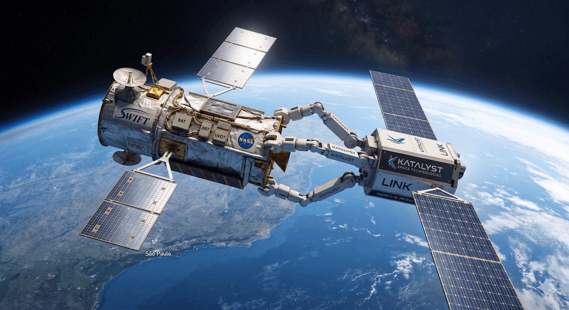 Corrida contra o tempo: Nasa tenta salvar satélite Swift